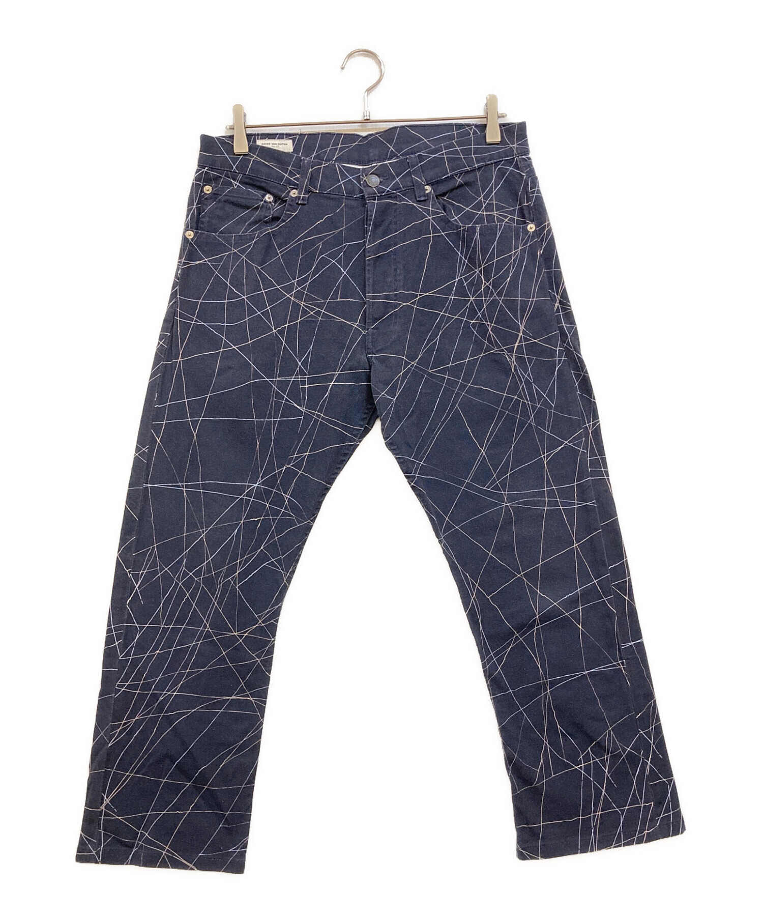 中古・古着通販】DRIES VAN NOTEN (ドリスヴァンノッテン) 総柄パンツ