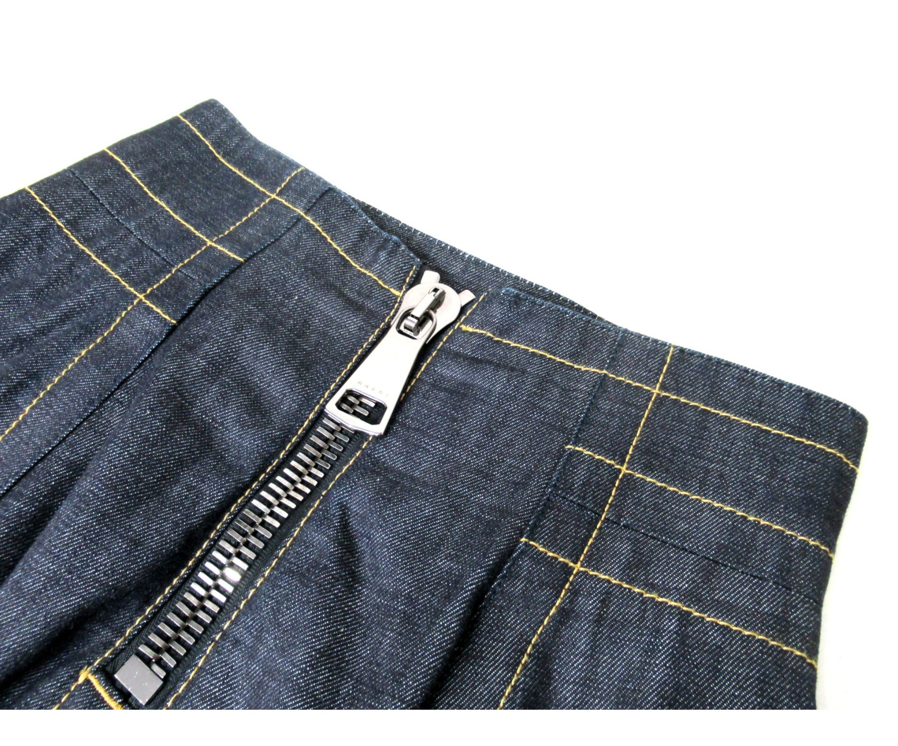 中古・古着通販】MARNI (マルニ) デニムスカート インディゴ サイズ:40