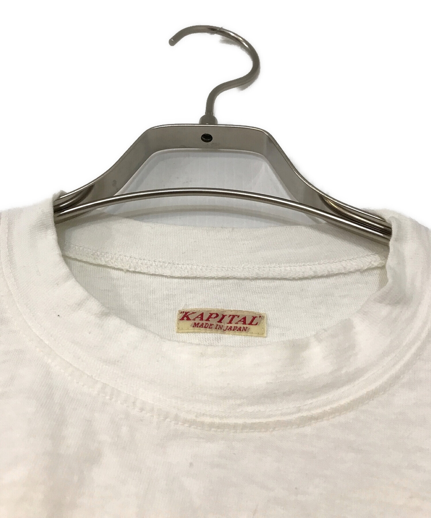 中古・古着通販】KAPITAL (キャピタル) 天竺バンダナHUGE-T ホワイト