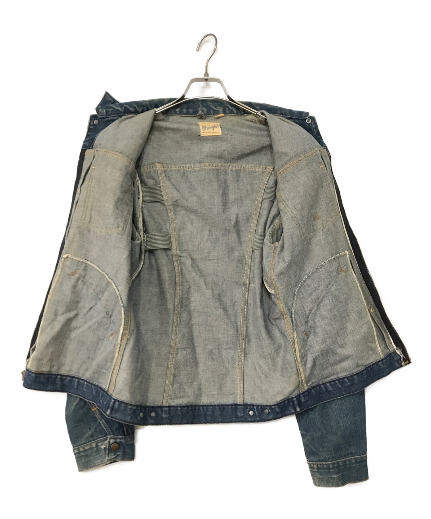 中古・古着通販】Wrangler (ラングラー) 60sデニムジャケット ブルー