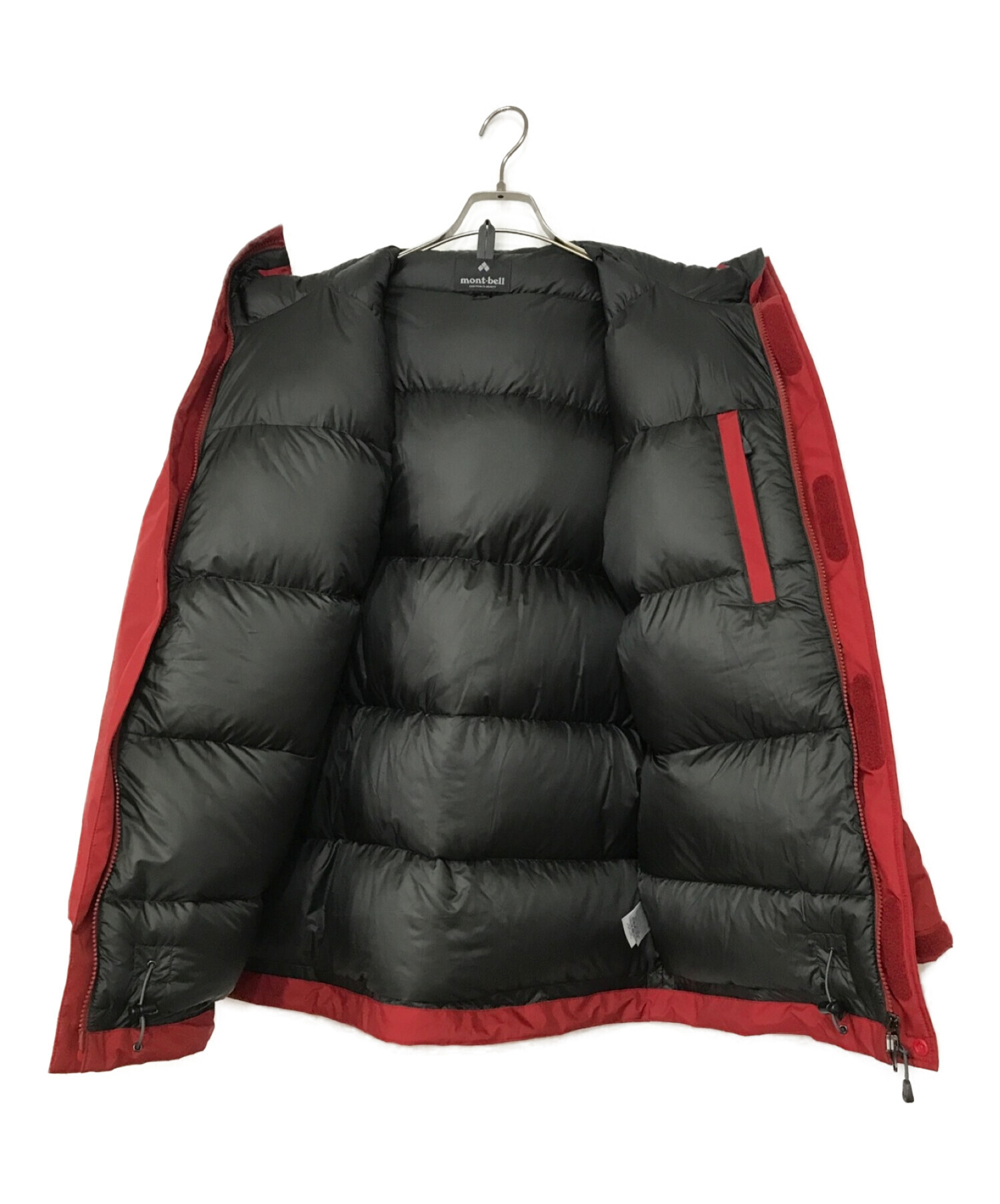 中古・古着通販】mont-bell (モンベル) パウダーランド パーカ レッド