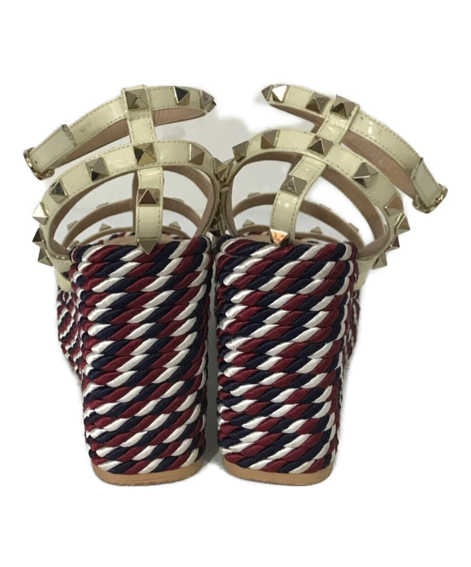 Valentino ネイビー ロックスタッズ サンダル 【公式通販】