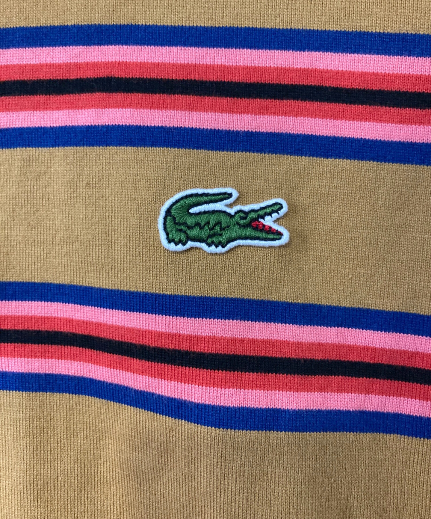中古・古着通販】LACOSTE LIVE (ラコステライブ) ポロシャツ ブラック