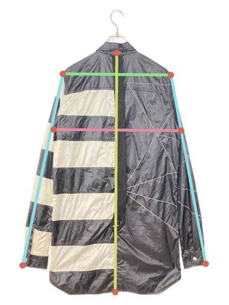 中古・古着通販】RICK OWENS (リックオウエンス) BABEL ナイロンシャツ
