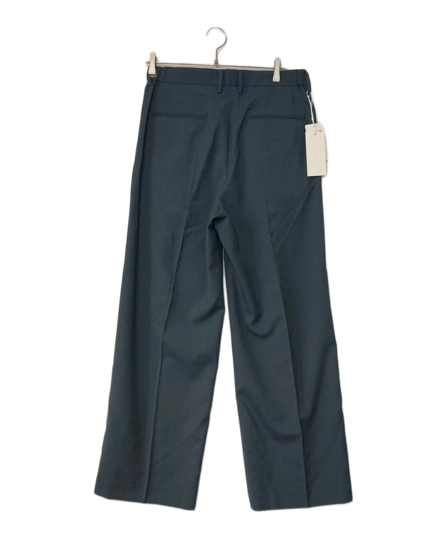 中古・古着通販】IRENISA (イレニサ) TWO TUCKS WIDE PANTS グレー 