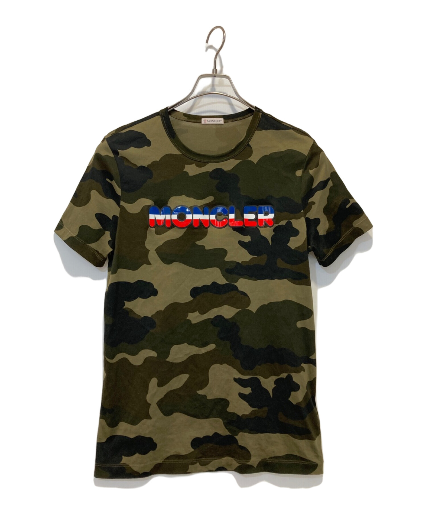 中古・古着通販】MONCLER (モンクレール) MAGLIA T-SHIRT オリーブ