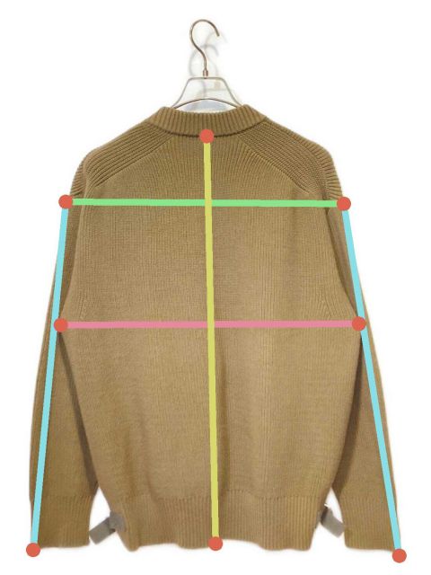 中古・古着通販】sacai (サカイ) Nylon Twill x Knit Pullover