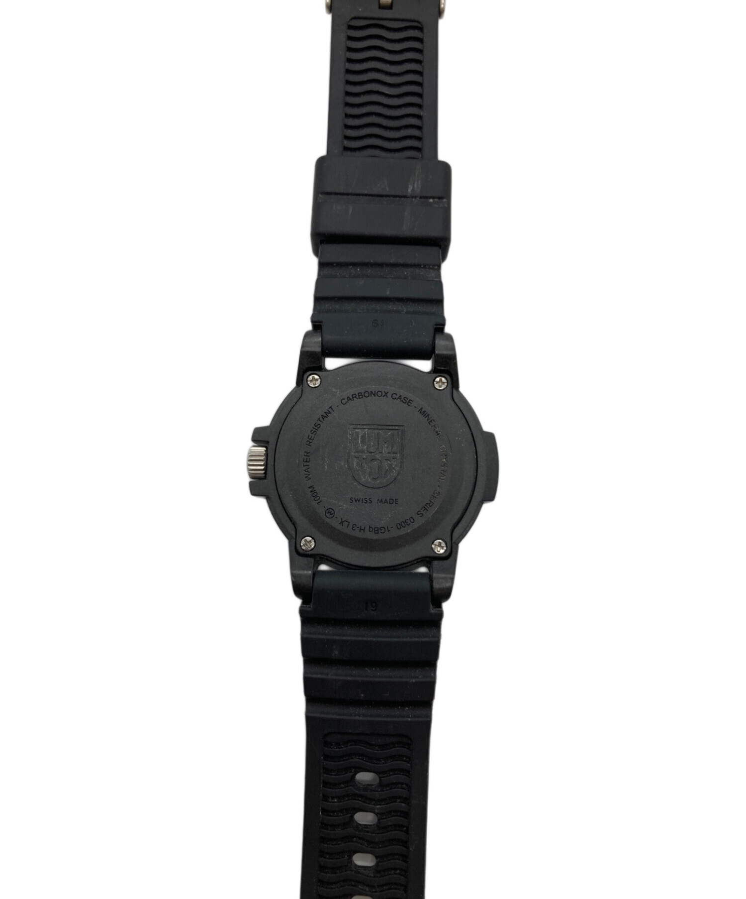 中古・古着通販】LUMINOX (ルミノックス) 腕時計 ブラック｜ブランド