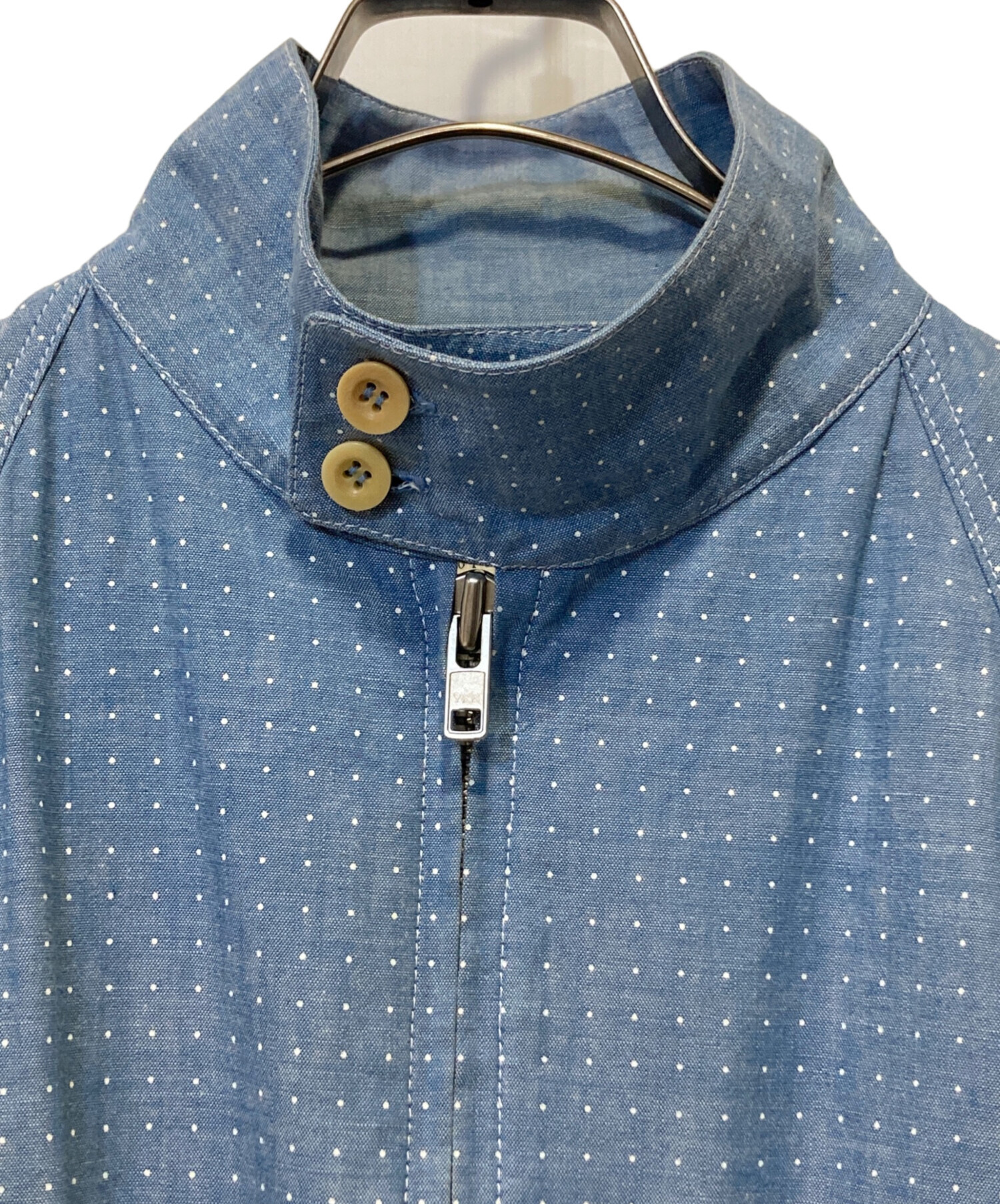 sacai ニット切り替えブルゾン