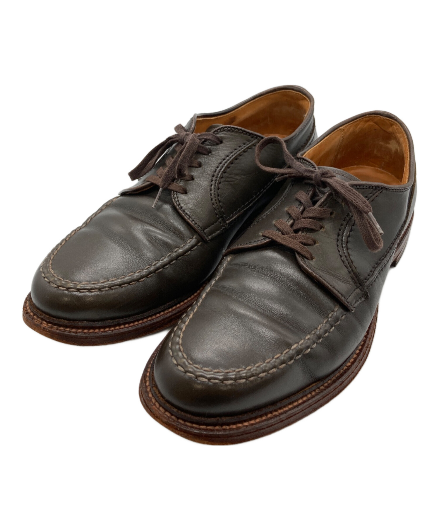 中古・古着通販】Alden (オールデン) レザーシューズ ブラウン サイズ 
