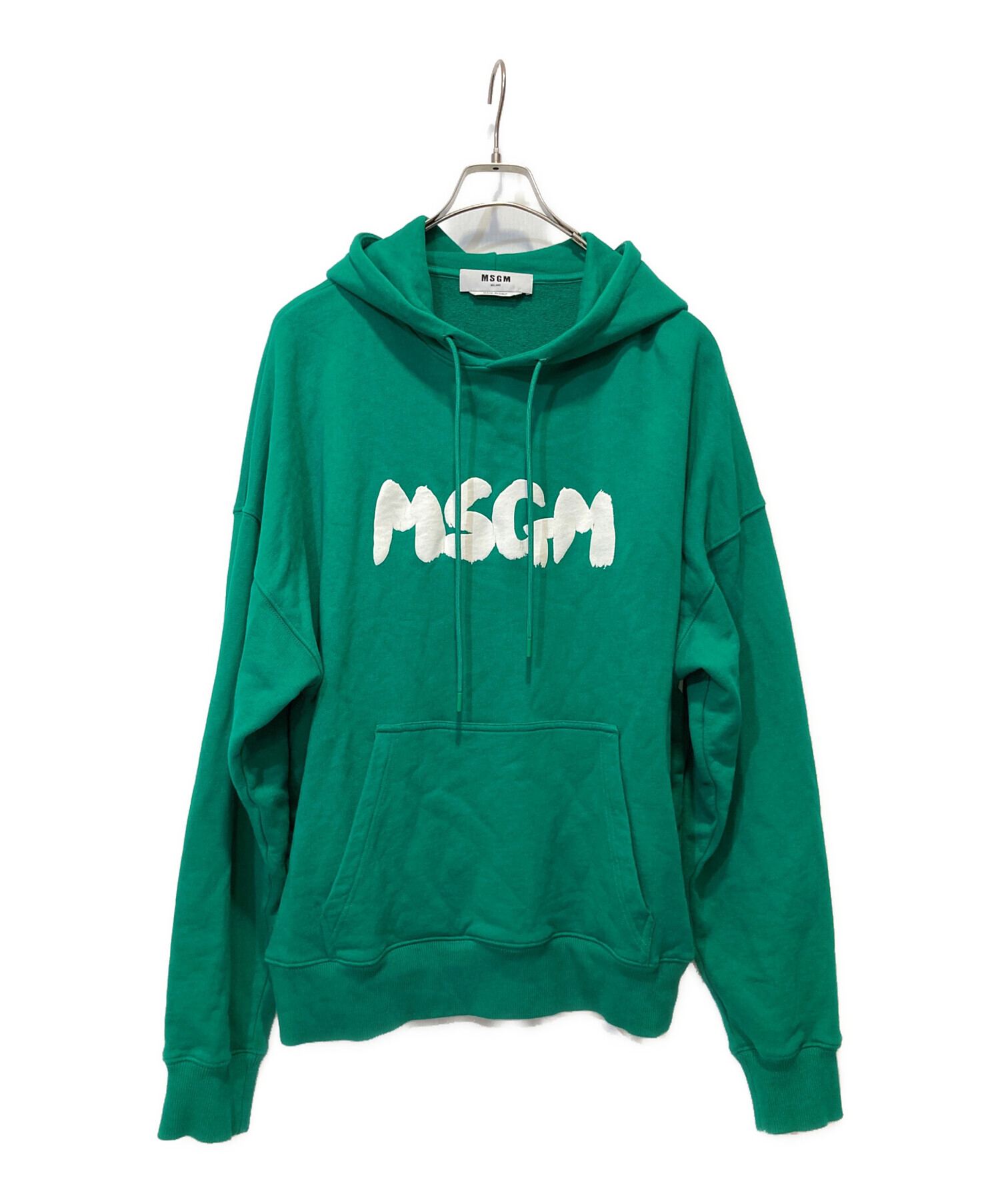 MSGM エムエスジーエム　パーカー フーディ　中古品 中古・古着通販】MSGM (エムエスジーエム) フロントロゴパーカー