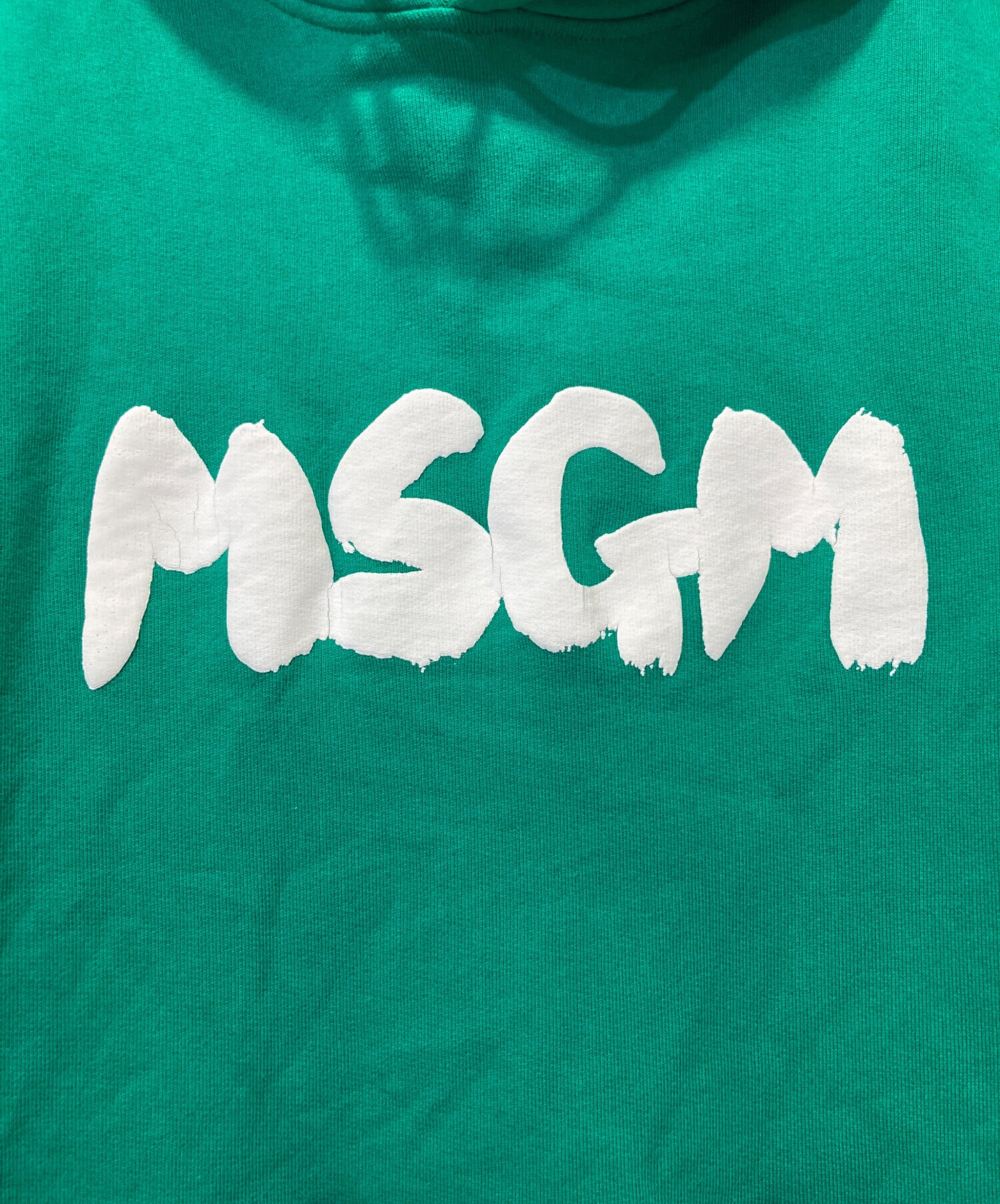 MSGM エムエスジーエム　パーカー フーディ　中古品 MSGM（エムエスジーエム） パーカー プルオーバー スウェット