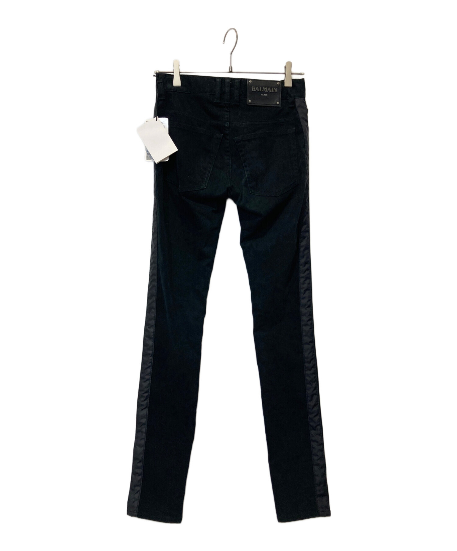 中古・古着通販】BALMAIN (バルマン) スキニーパンツ ブラック サイズ