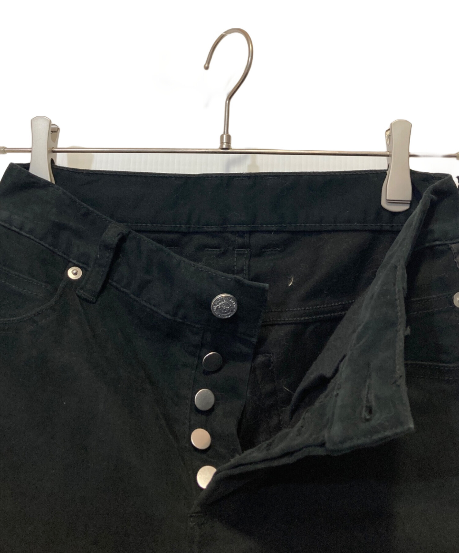 中古・古着通販】BALMAIN (バルマン) スキニーパンツ ブラック サイズ