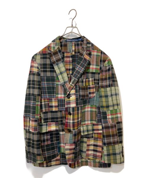 ラルフローレン パッチワーク テーラードジャケット サイズ６（165/92A） 中古・古着通販】POLO RALPH LAUREN (ポロ・ラルフローレン) パッチ
