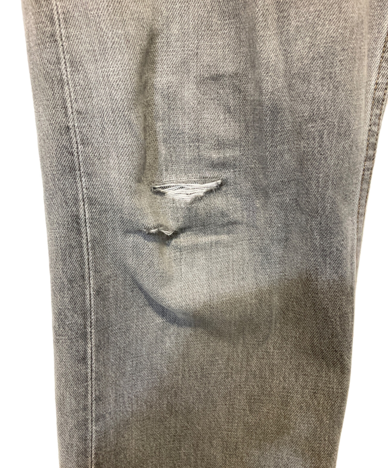 中古・古着通販】LEVI'S (リーバイス) 501先染めブラックデニム