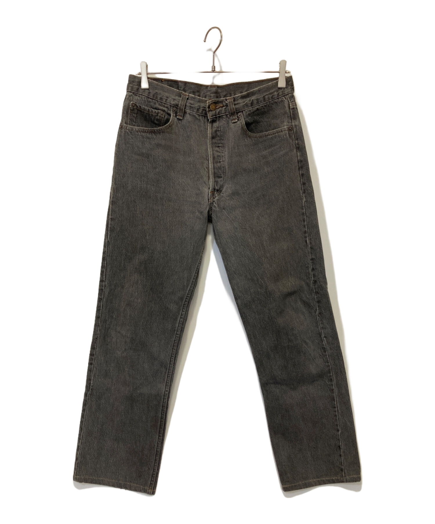 期間限定値下げ【美品】リーバイス 501 先染め ブラックデニム W32L32 中古・古着通販】LEVI'S (リーバイス) 501先染めブラックデニムパンツ