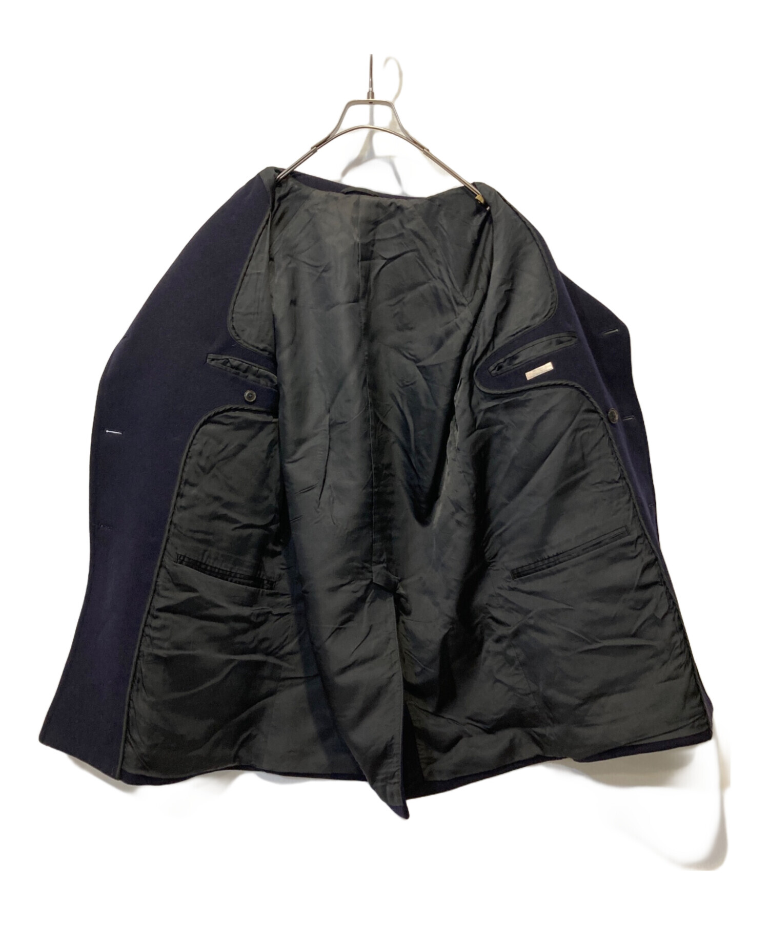 中古・古着通販】COMOLI (コモリ) CAVALIER MELTON COAT ネイビー