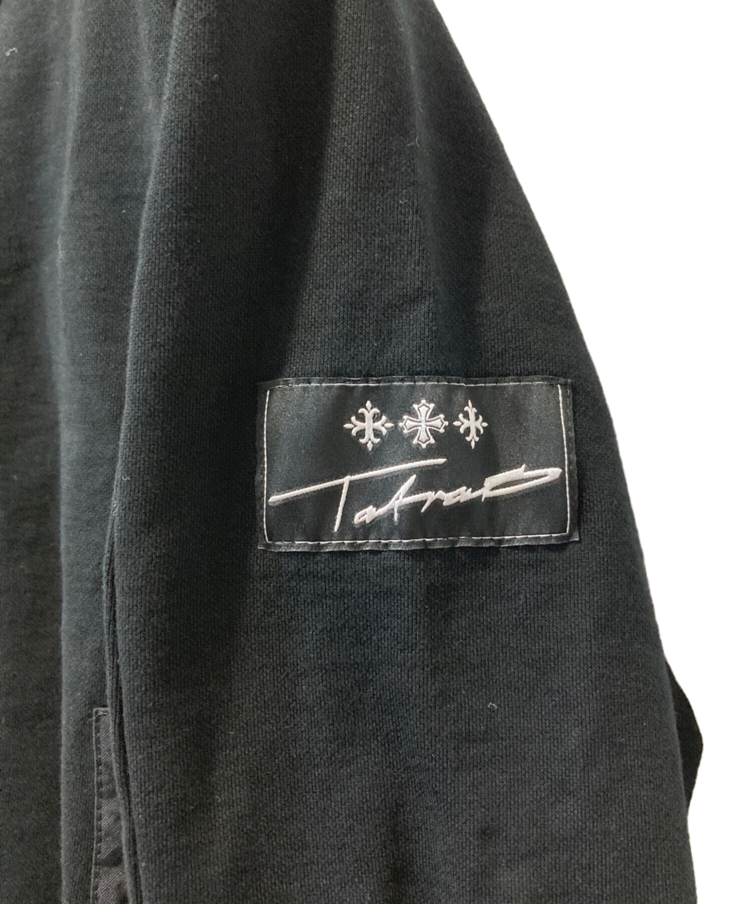 中古・古着通販】TATRAS (タトラス) ジップパーカー ブラック サイズ