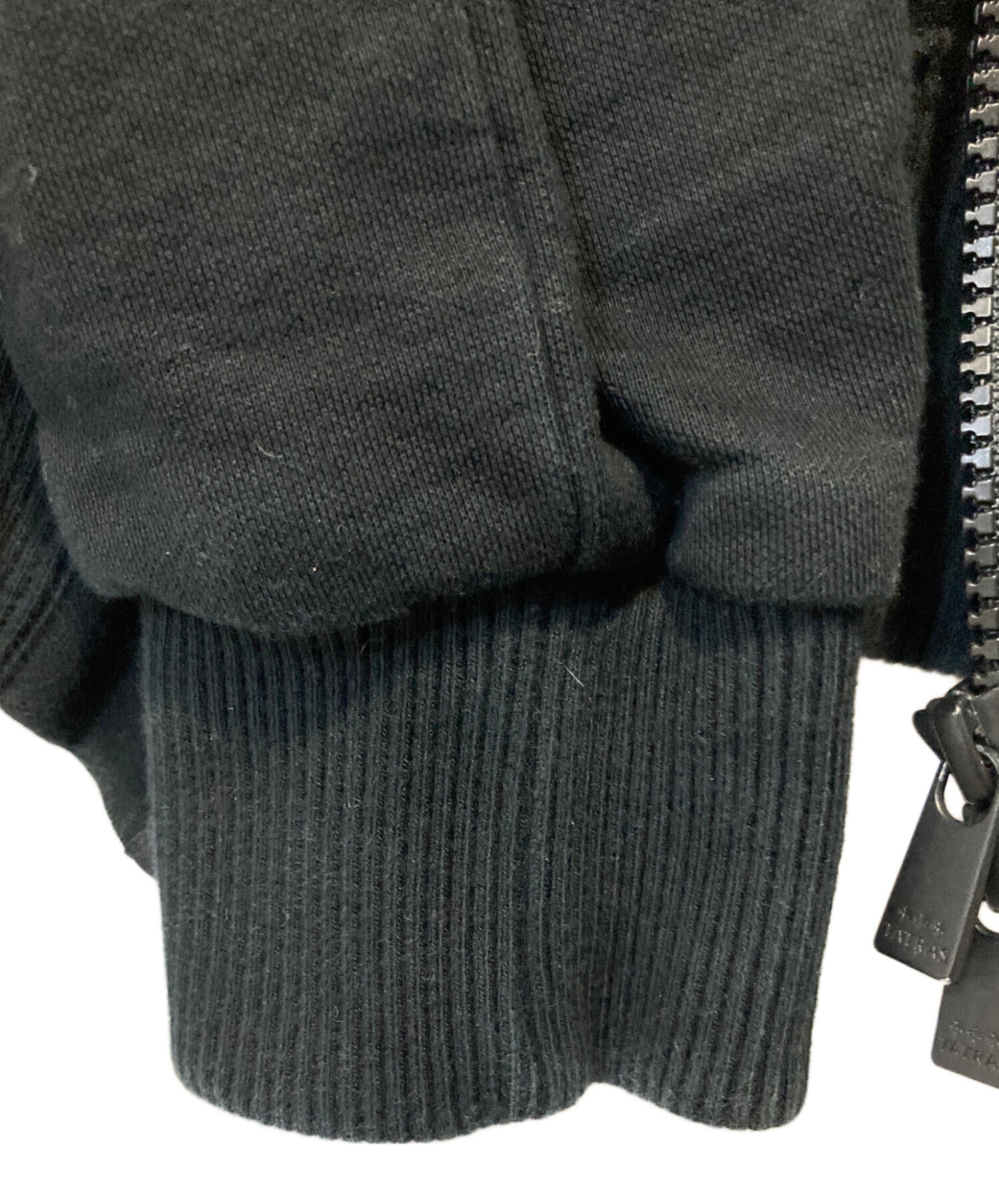 中古・古着通販】TATRAS (タトラス) ジップパーカー ブラック サイズ