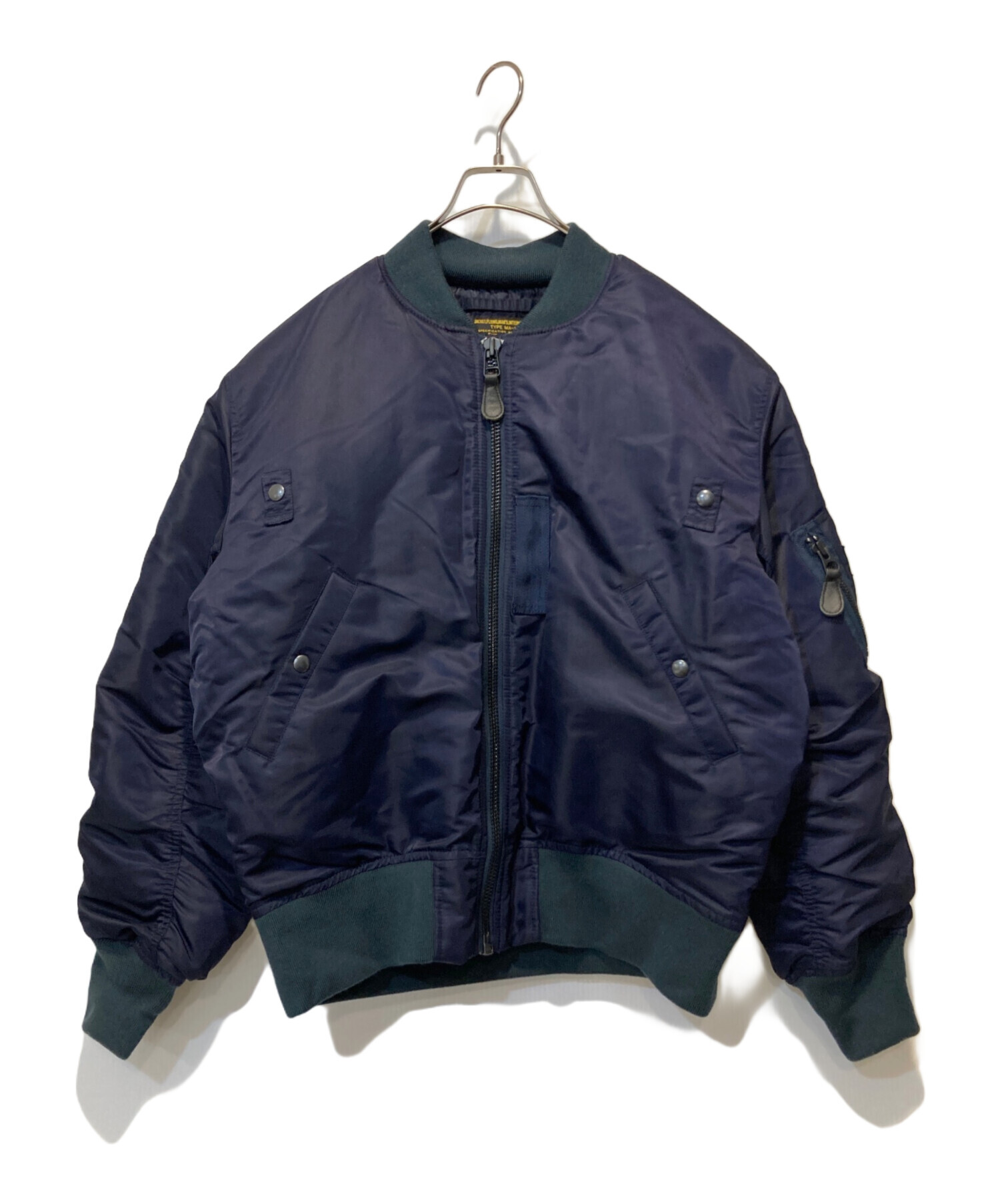 未使用ワイパー初期型MA-1ネイビーS WAIPER.inc ワイパーインク 米軍 最初期型 MA-1フライトジャケット MIL