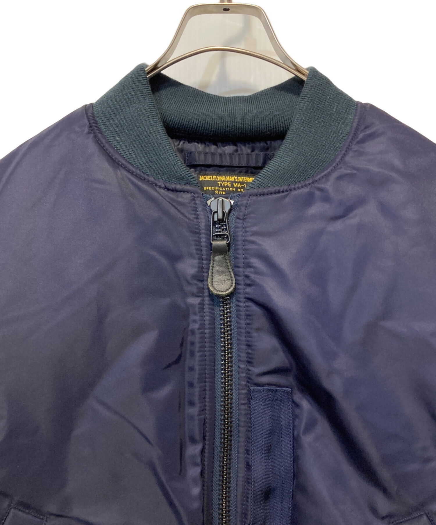 中古・古着通販】waiper (ワイパー) MA-1ジャケット ネイビー サイズ:L