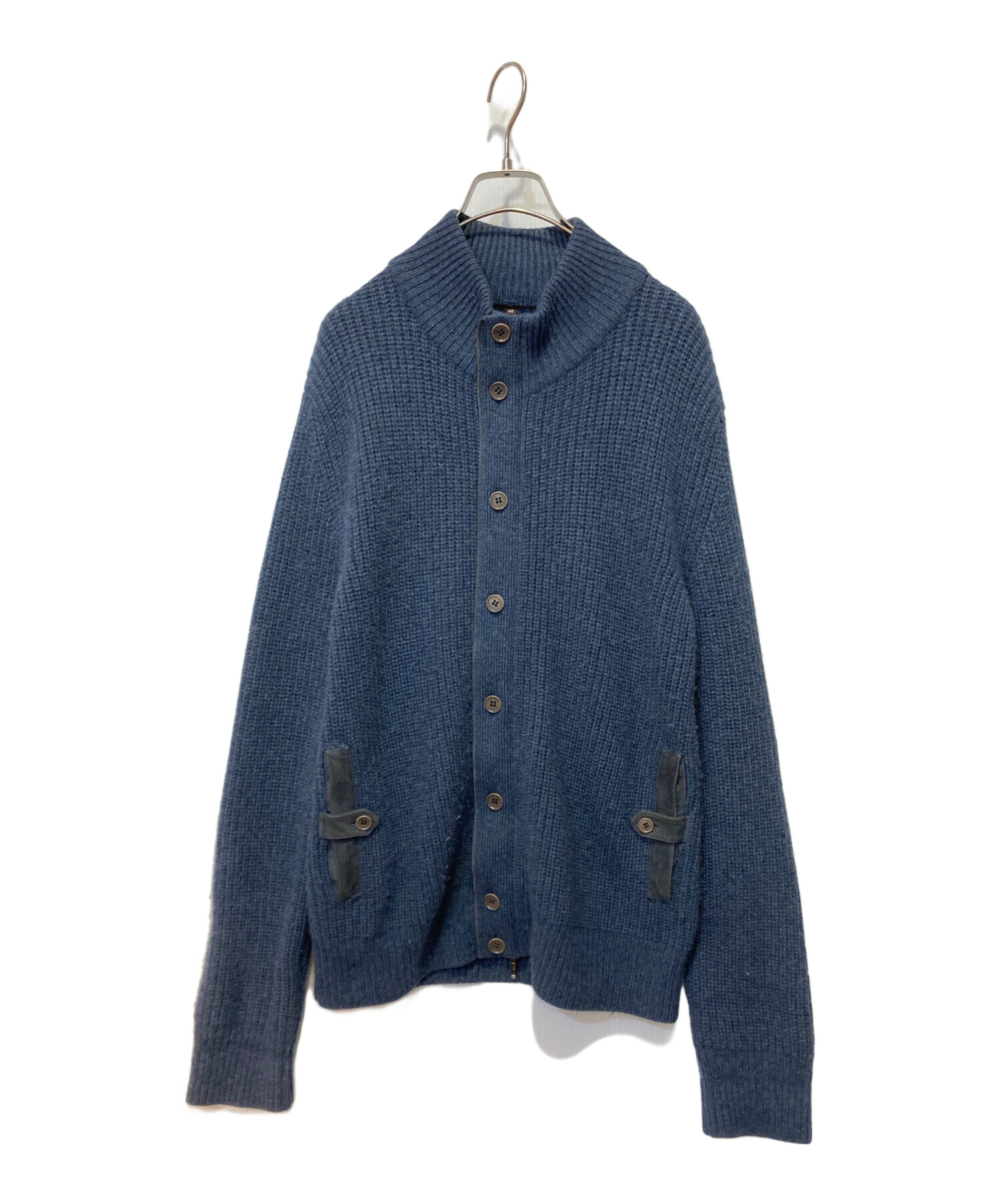ロロピアーナ　ジャケット　カシミヤ　 青 ロロピアーナ ジャケット カシミヤ 青 - メルカリ