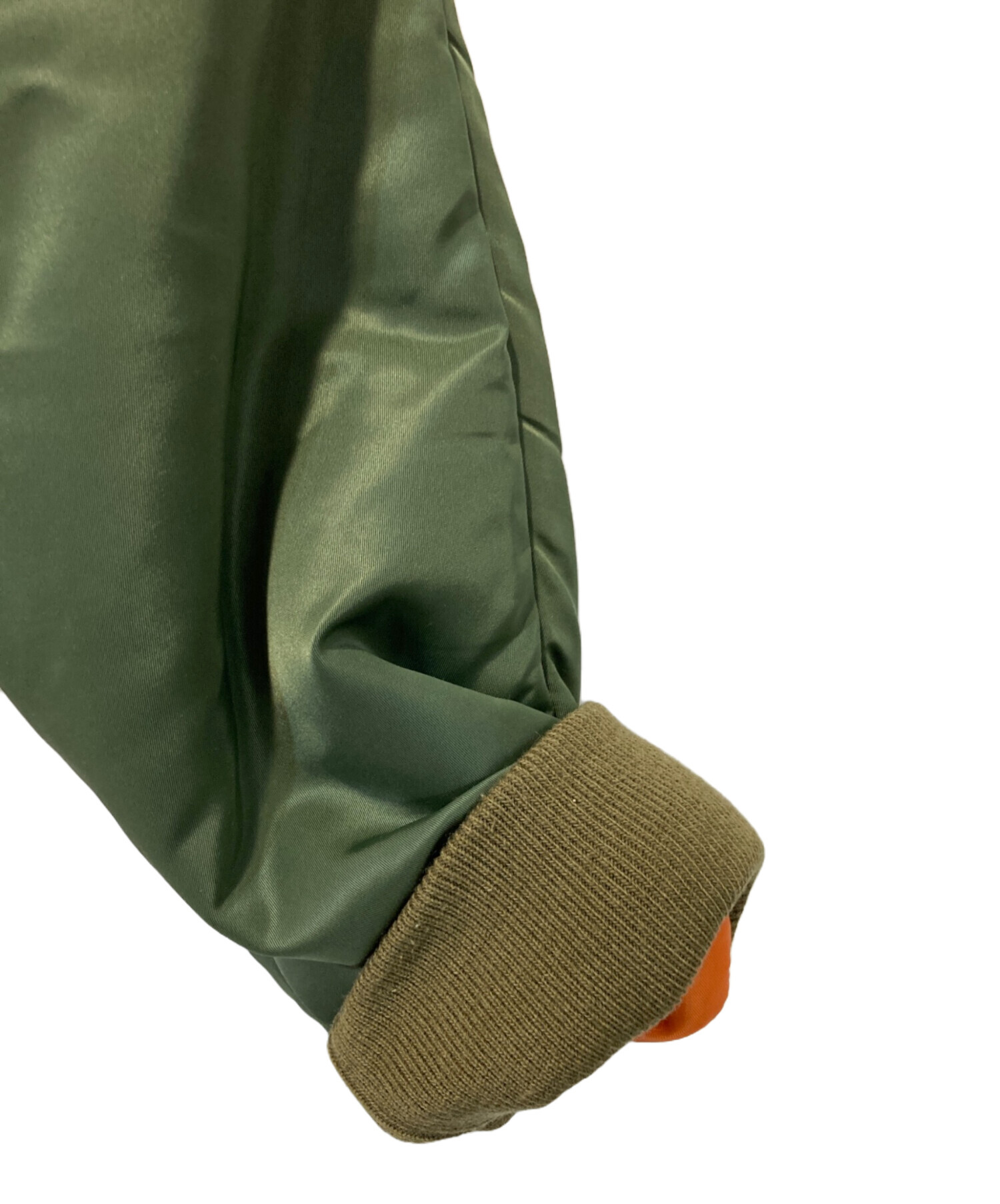 中古・古着通販】KAPITAL (キャピタル) SHAM BOMBER JACKET オリーブ