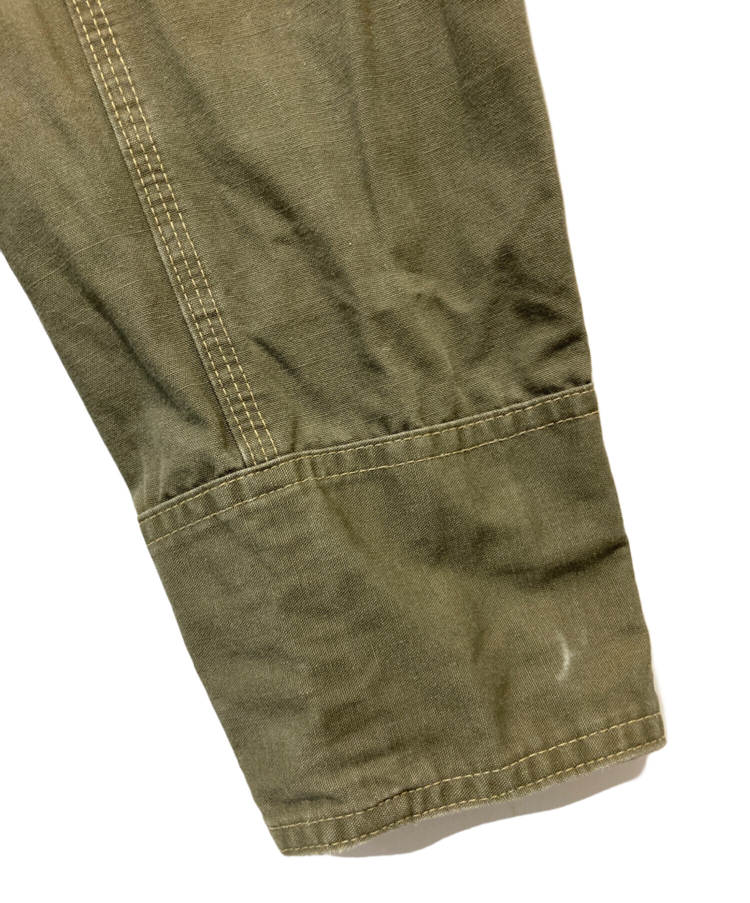 POSTOVERALLS ポストオーバーオールズ POST41DV オリーブ POSTOVERALLS ポストオーバーオールズ POST41DV オリーブ