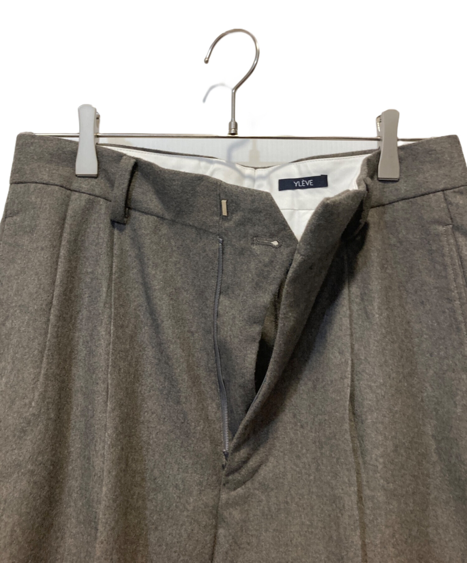 中古・古着通販】YLEVE (イレーヴ) パンツ グレー サイズ:1｜ブランド