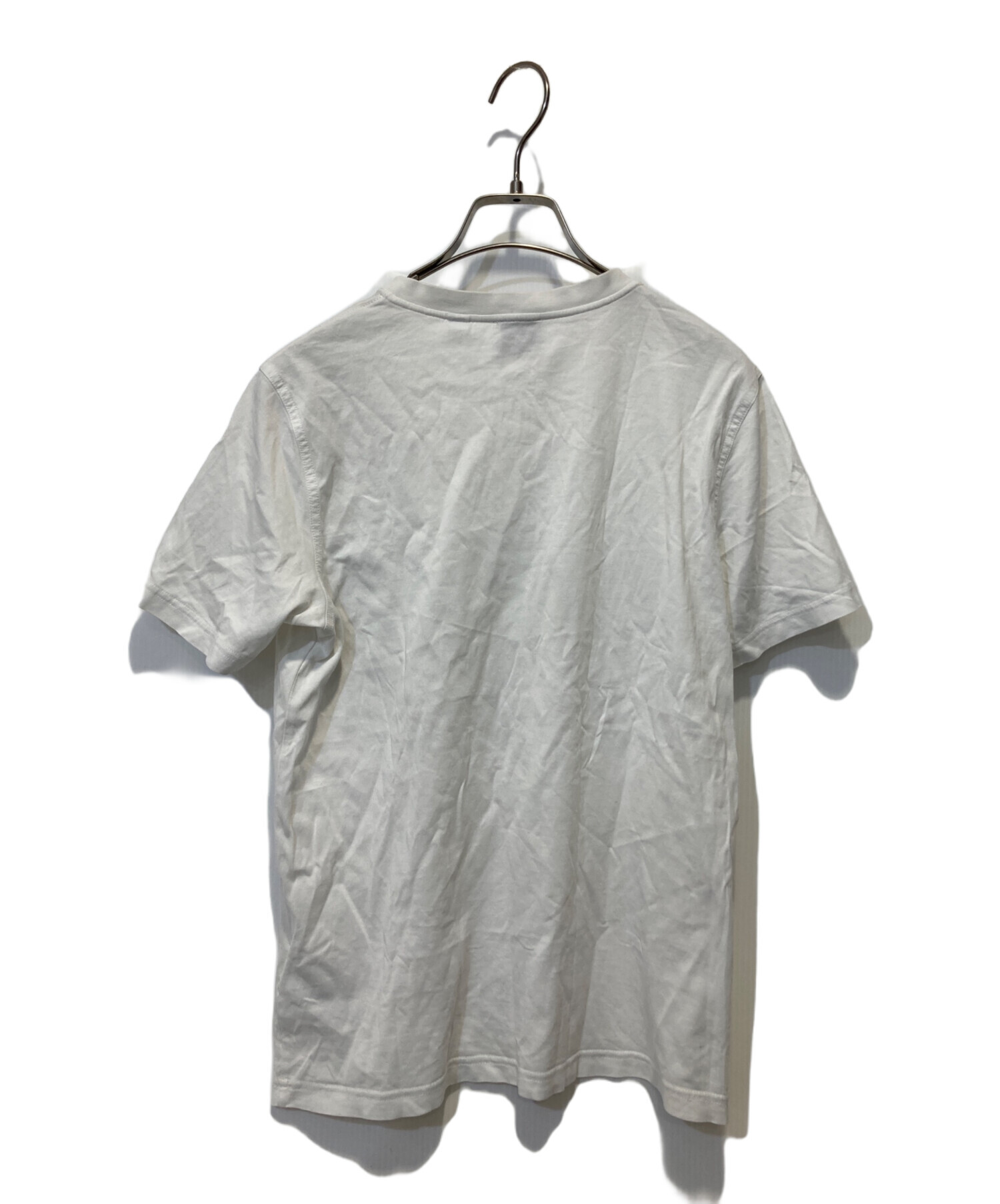 中古・古着通販】BURBERRY (バーバリー) ロゴプリントTシャツ ホワイト 