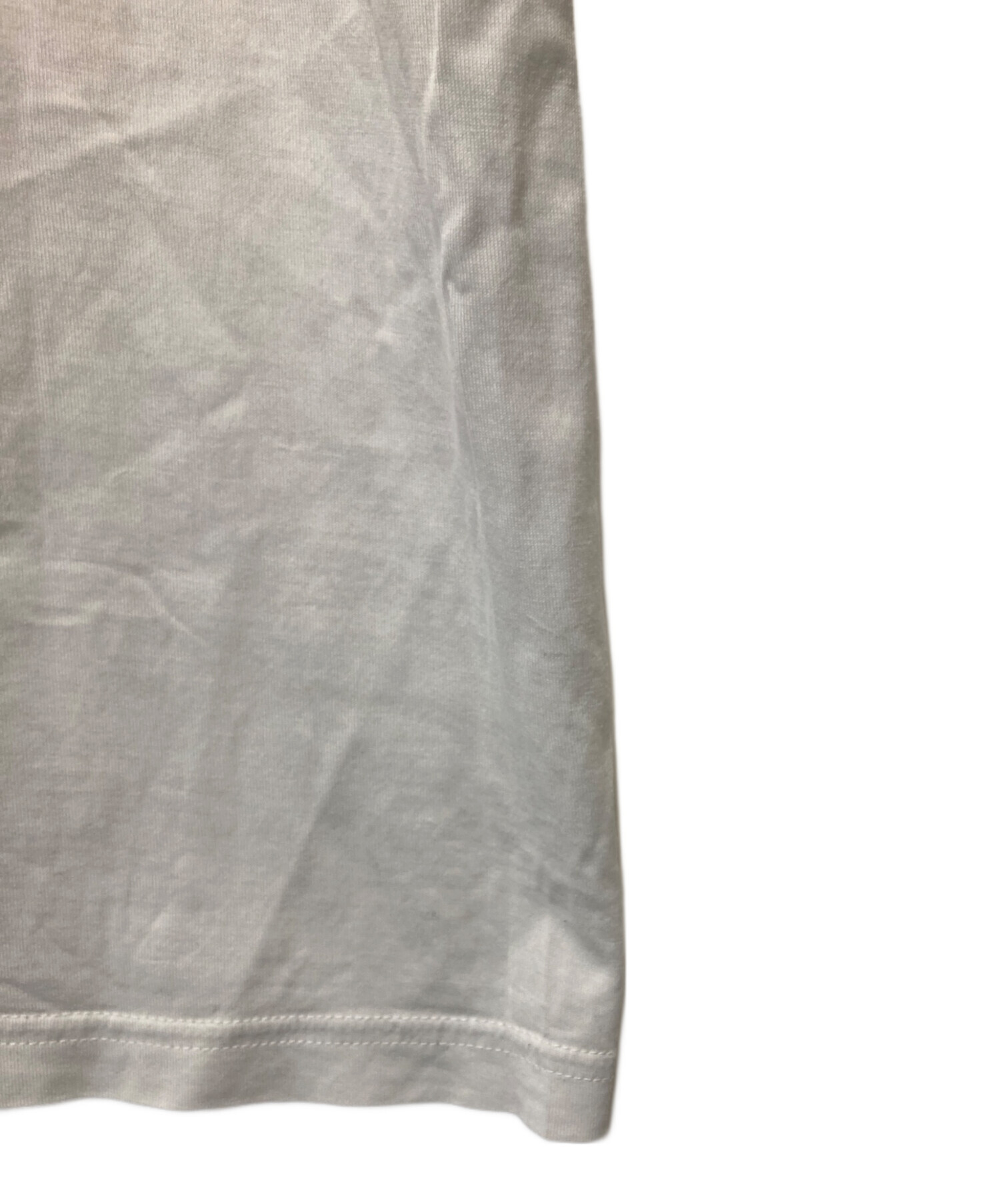 中古・古着通販】BURBERRY (バーバリー) ロゴプリントTシャツ ホワイト 