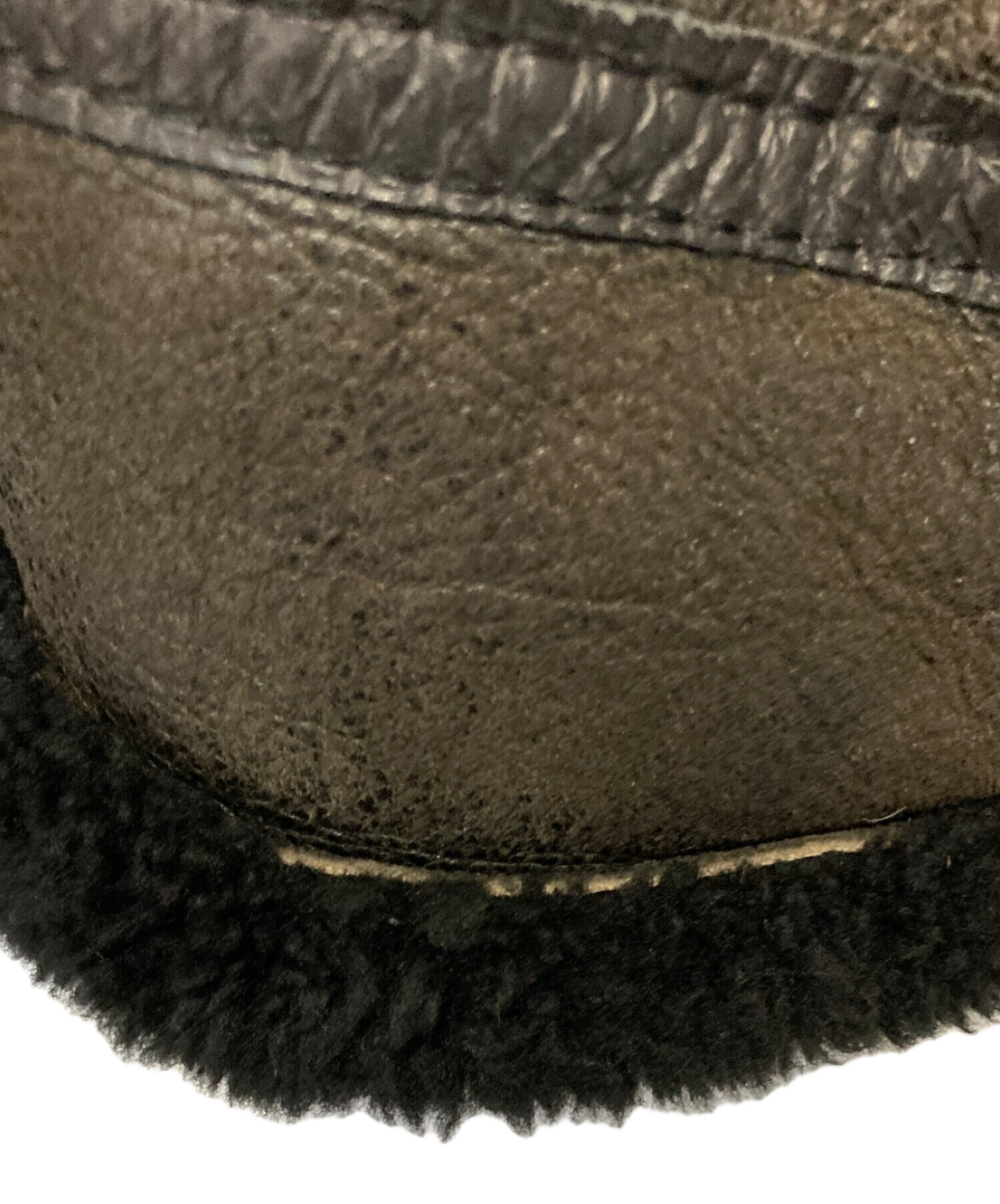 中古・古着通販】us sheepskin (USシープスキン) B-3ムートン