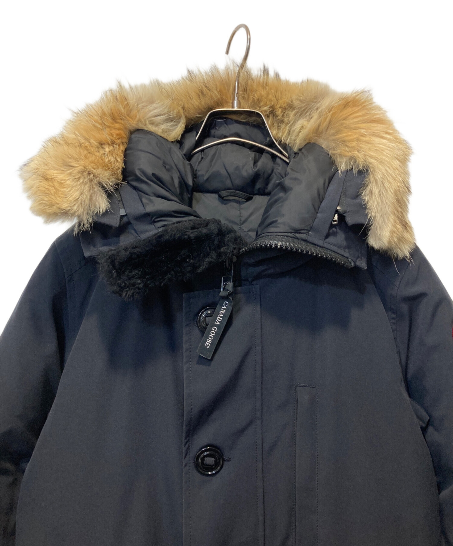 中古・古着通販】CANADA GOOSE (カナダグース) JASPER PARKA ネイビー 
