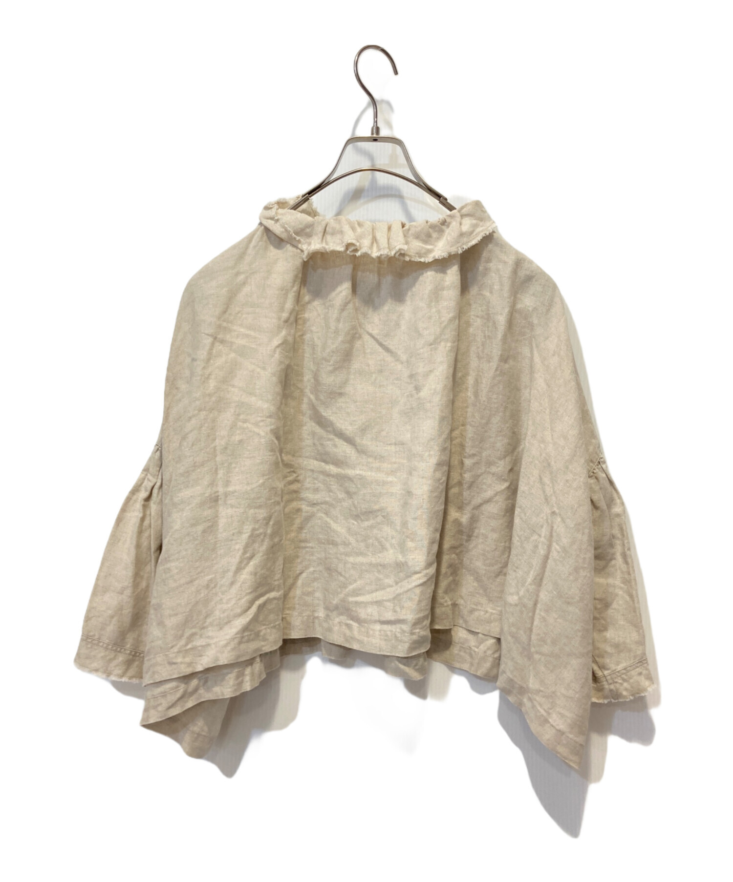 中古・古着通販】nest Robe (ネストローブ) リネンラッフルカラー 