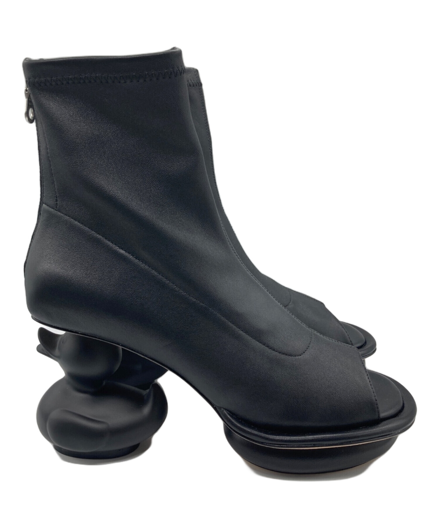 ミハラヤスヒロ　ねじれペコスブーツ　希少　ブラック 中古・古着通販】Maison MIHARA YASUHIRO (メゾン ミハラ ヤスヒロ