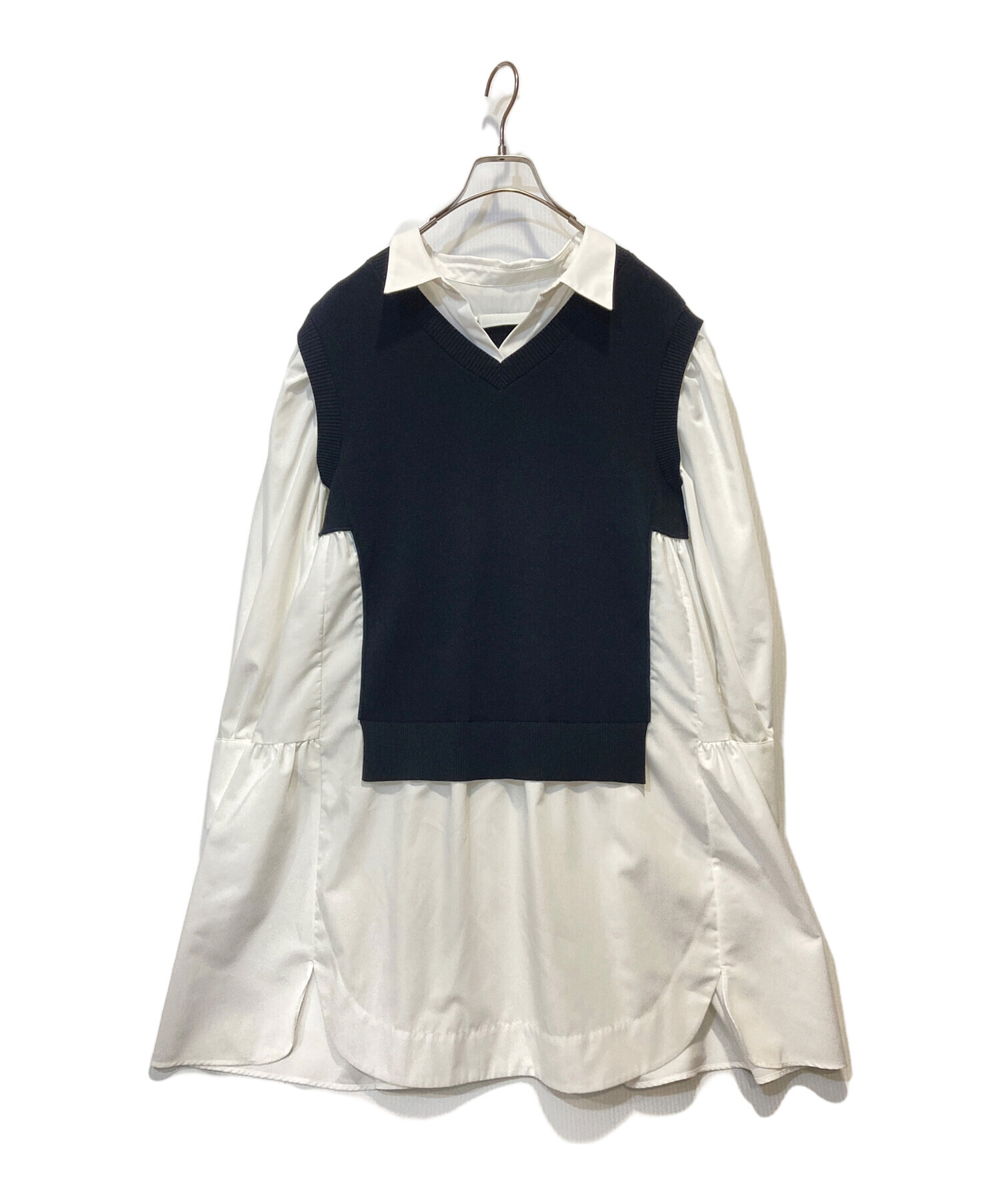 中古・古着通販】CELFORD (セルフォード) ベストドッキングシャツ  