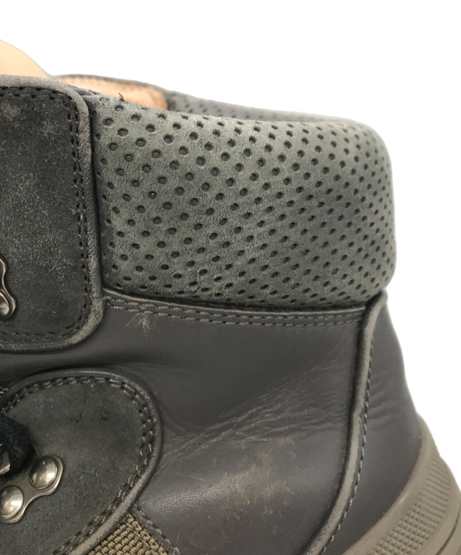 中古・古着通販】GUCCI (グッチ) フラッシュトレック グレー サイズ:8 