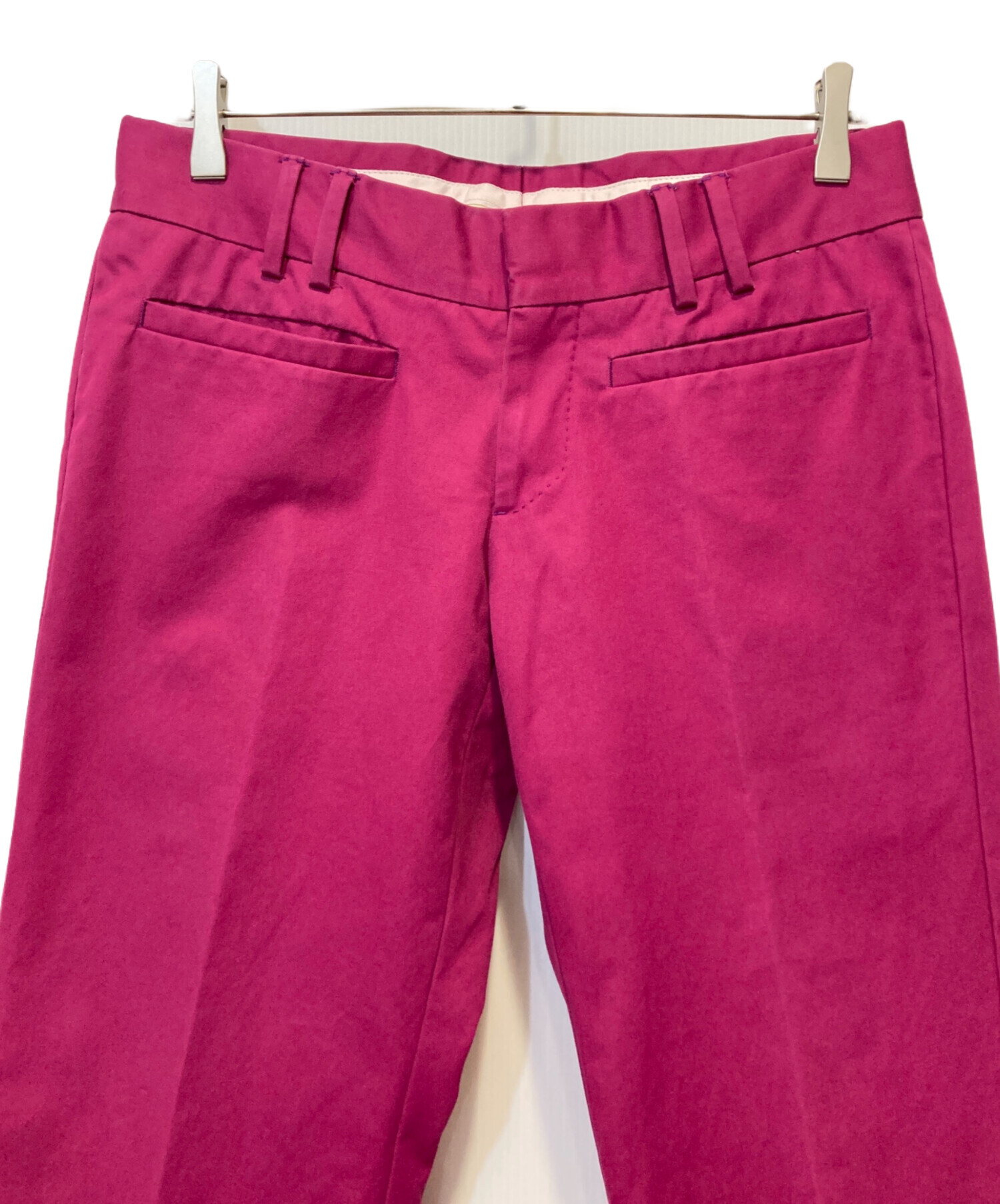 中古・古着通販】GUCCI (グッチ) スラックス ピンク サイズ:46R