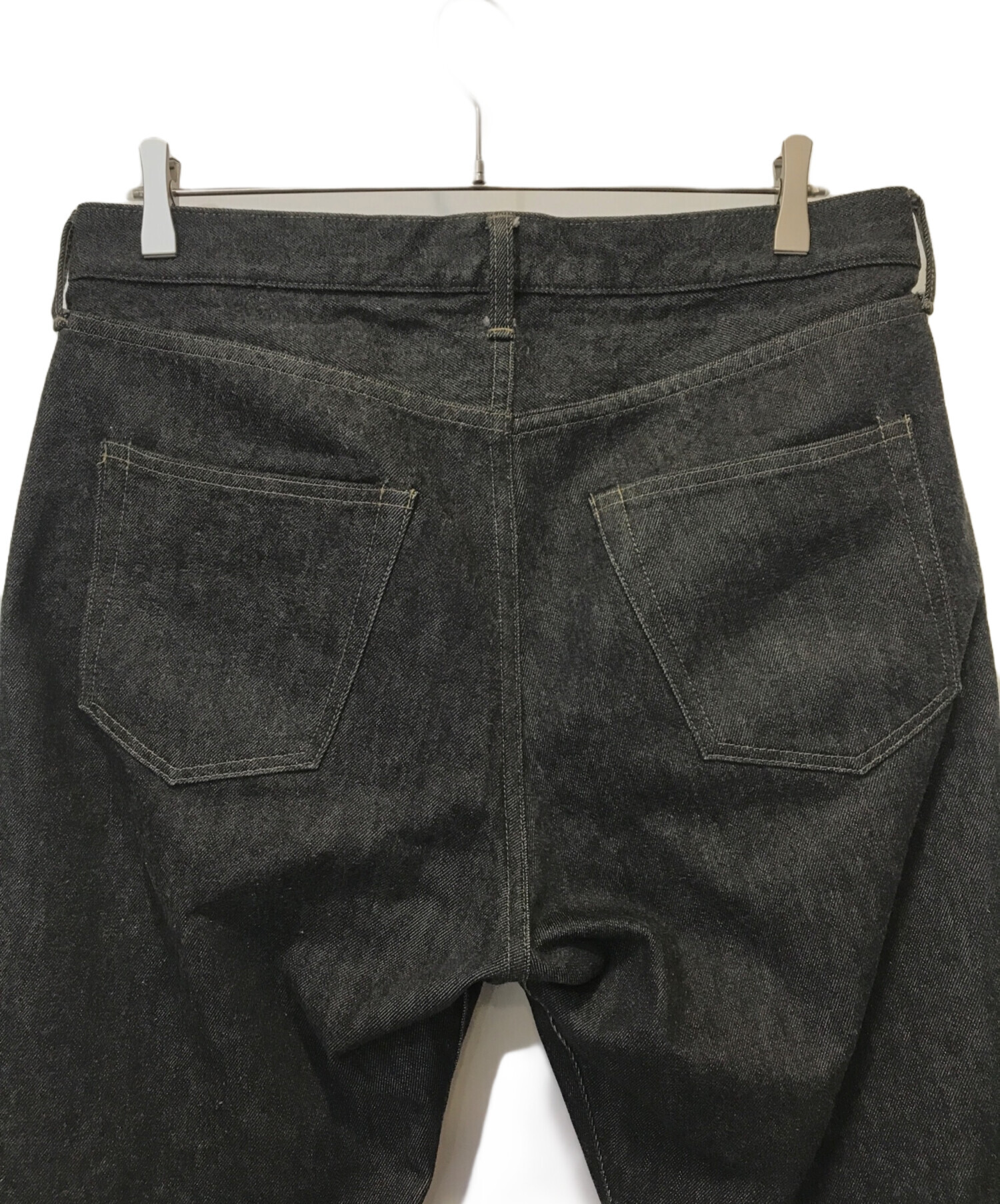 中古・古着通販】A.PRESSE (アプレッセ) Black Washed Denim Pants 