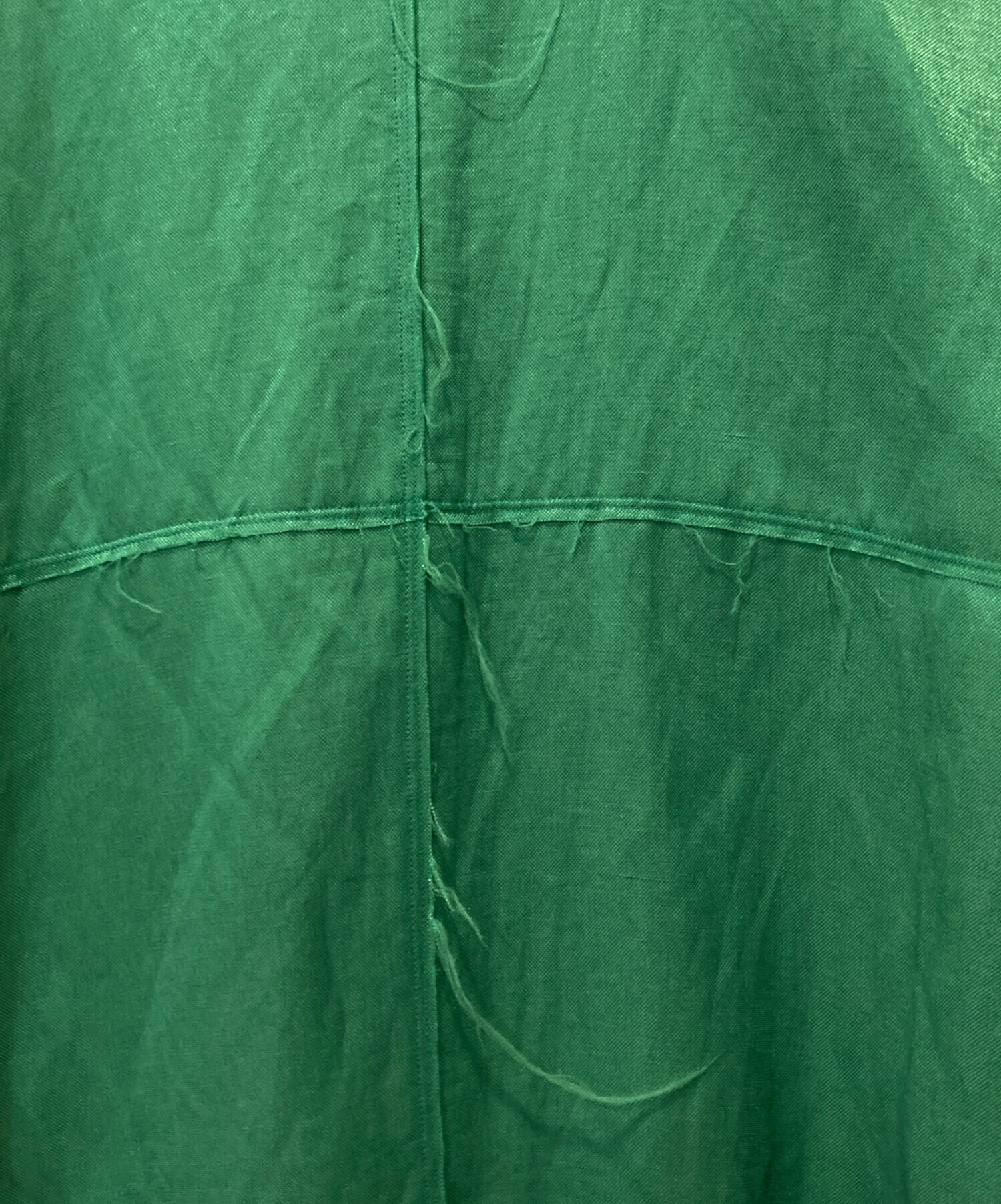 中古・古着通販】jieda (ジエダ) フロッキーパネルシャツ グリーン