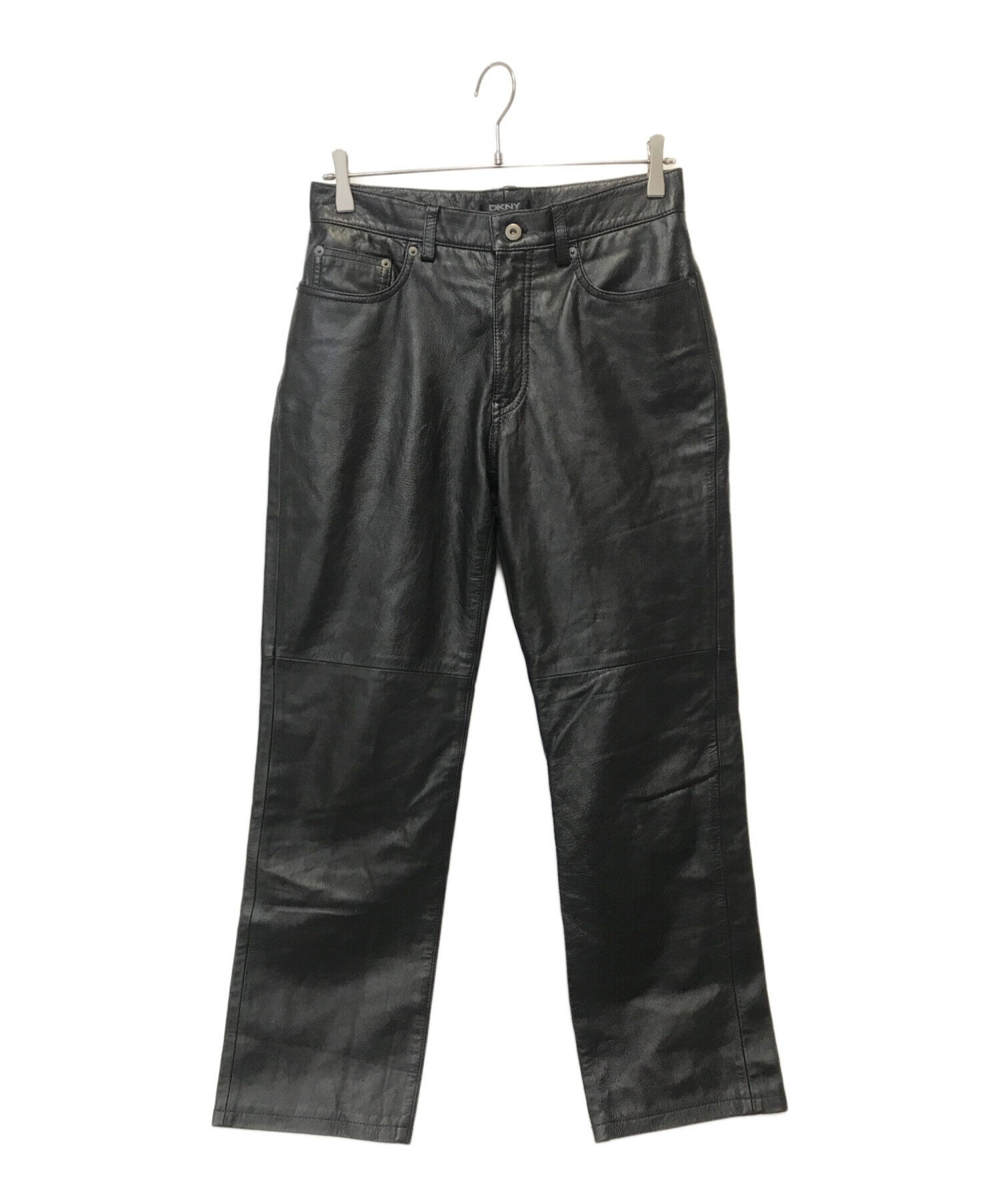 中古・古着通販】DKNY (ダナキャランニューヨーク) レザーパンツ