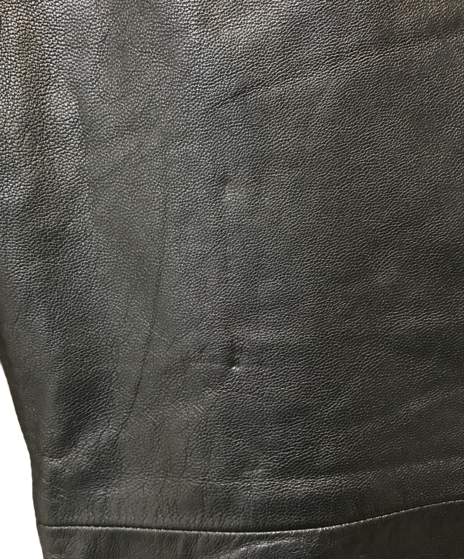 中古・古着通販】DKNY (ダナキャランニューヨーク) レザーパンツ 