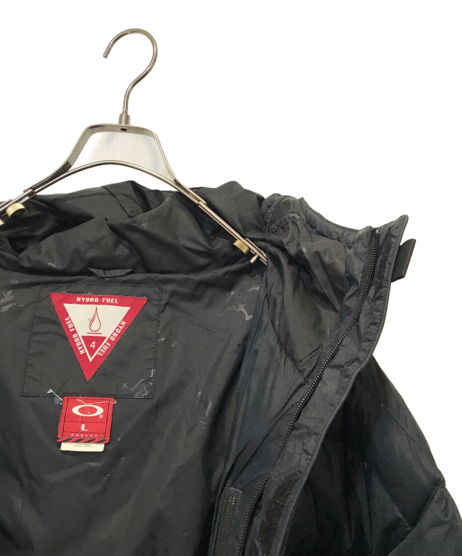 OAKLEYオークリー　ダウンジャケット hydro fuel 4 down 中古・古着通販】OAKLEY (オークリー) HYDRO FUEL 4 puffer jacket