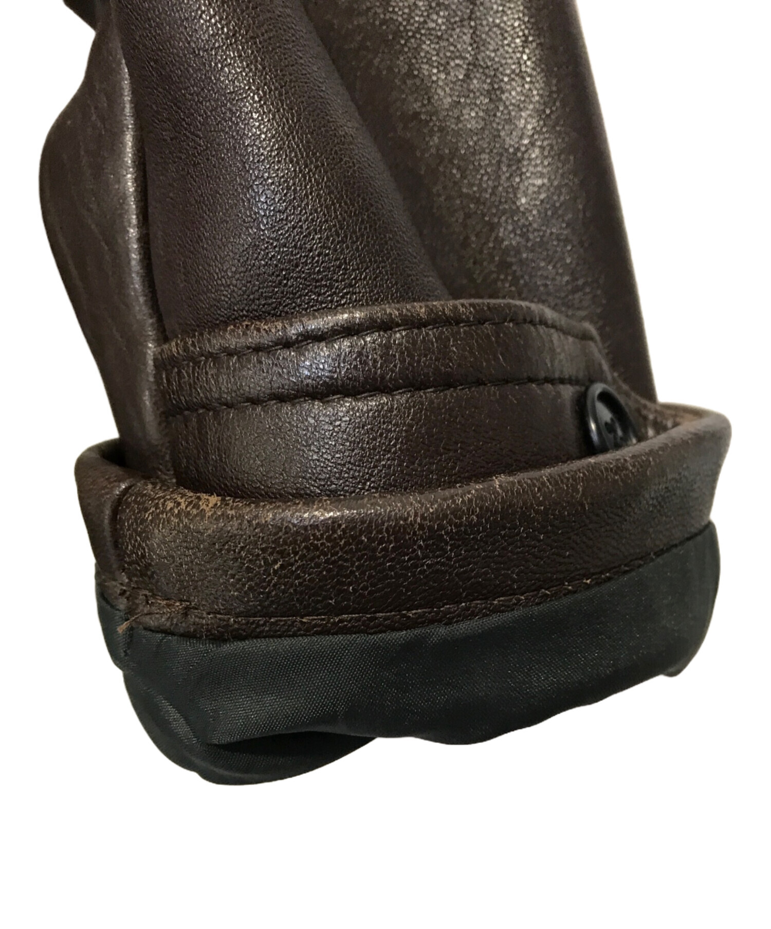 中古・古着通販】USED (ユーズド) コルビジェジャケット ブラウン 中古・古着通販】USED (ユーズド) コルビジェジャケット ブラウン