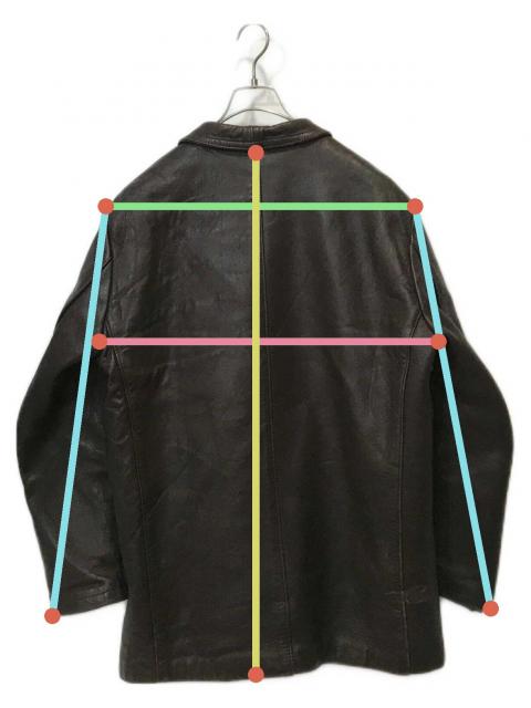 中古・古着通販】USED (ユーズド) コルビジェジャケット ブラウン