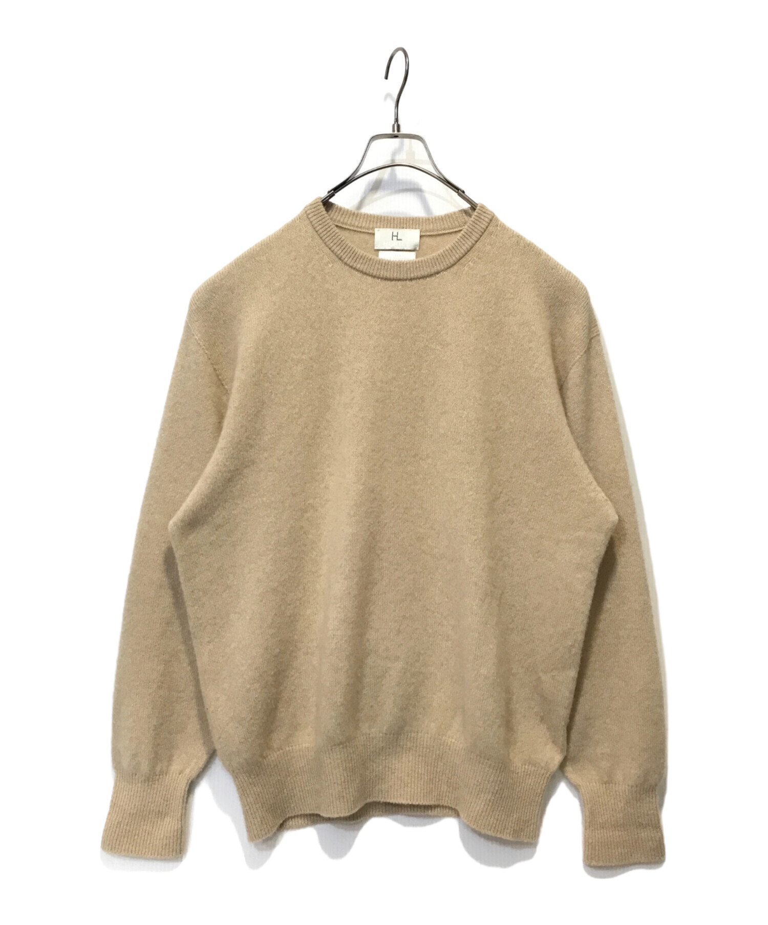 中古・古着通販】HERILL (ヘリル) WHOLEGARMENT PULLOVER ブラウン 