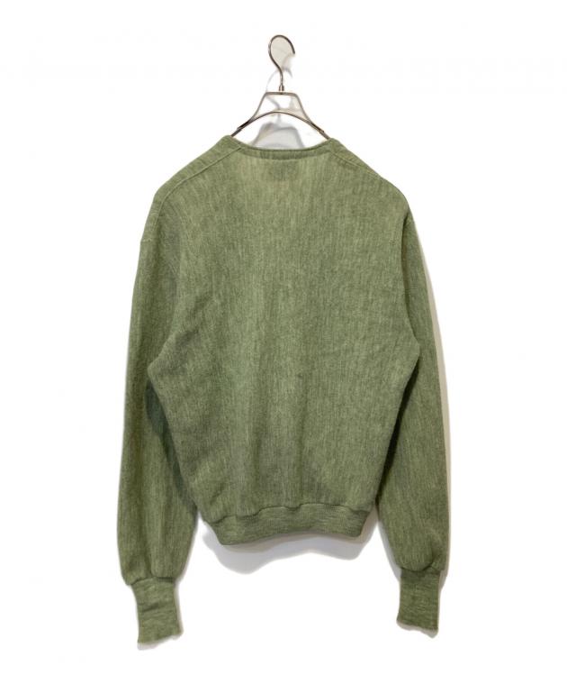 ロバートブルース アルパカウールカーディガン ビンテージ 1960's ~ Arnold Palmer×Robert Bruce Alpaca Wool Cardigan / Size:L