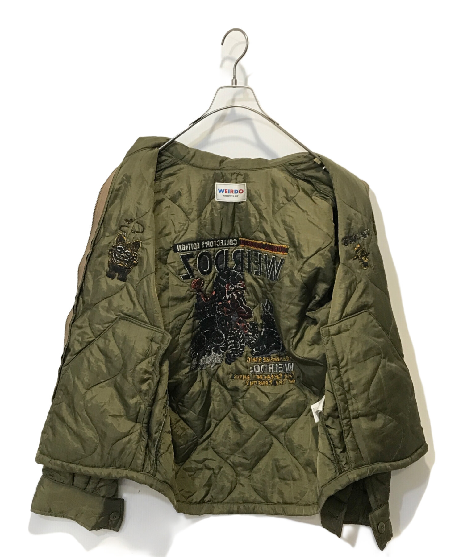 中古・古着通販】WEIRDO (ウィアード) キルティングベトジャン