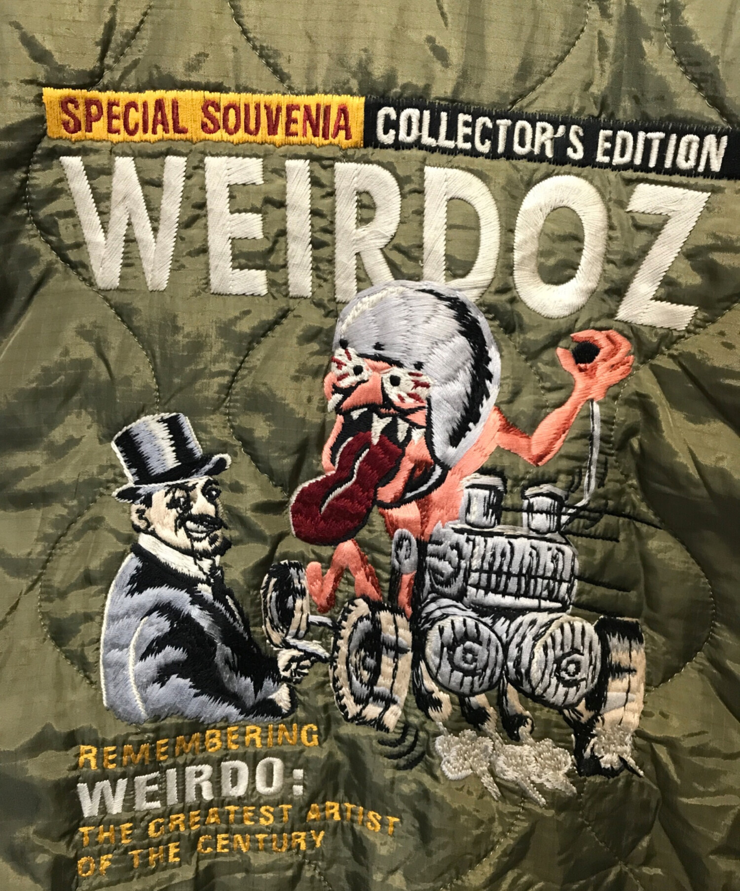 中古・古着通販】WEIRDO (ウィアード) キルティングベトジャン